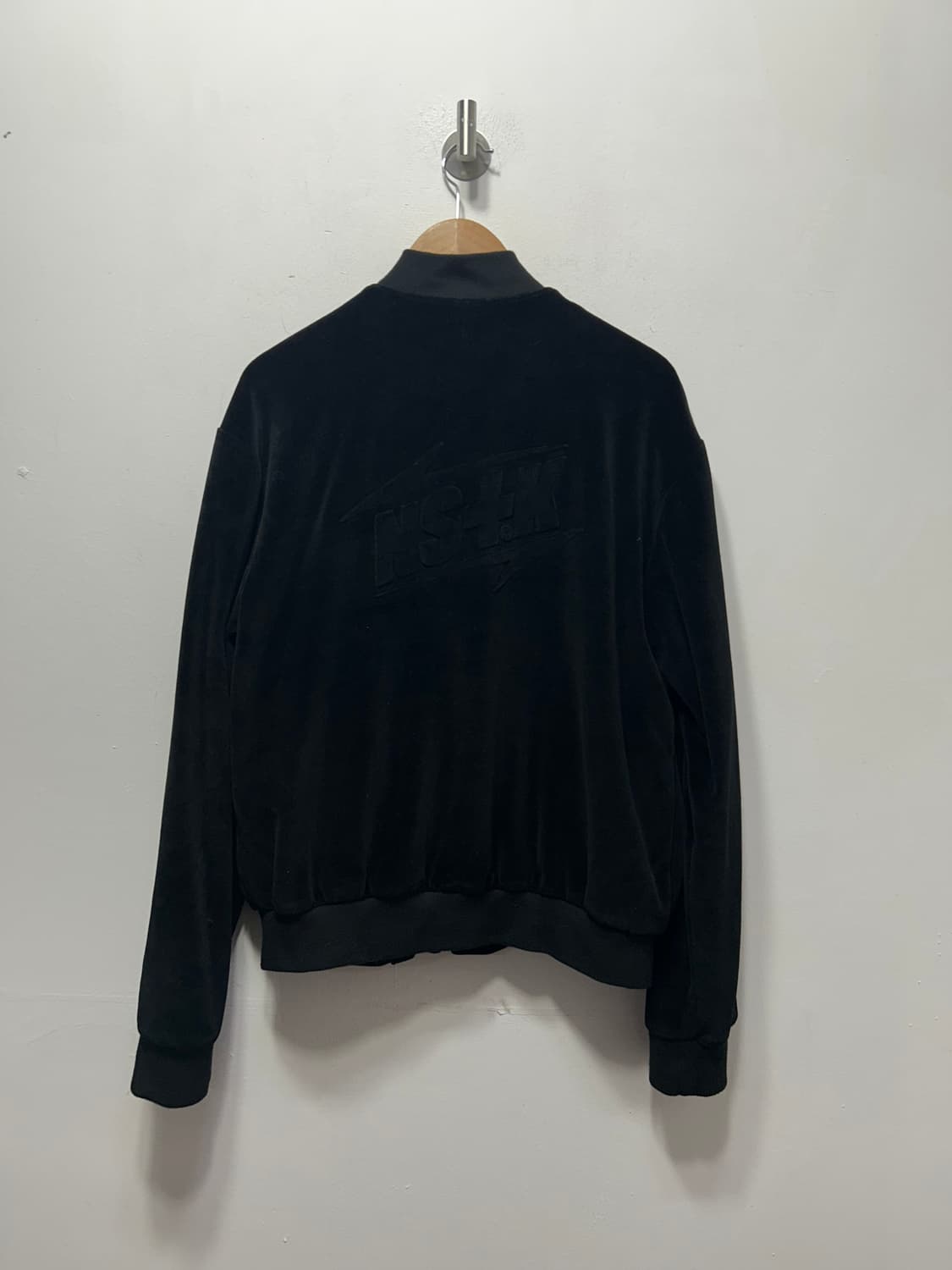 NASTY 남성 벨벳 봄버자켓 M  상품이미지3