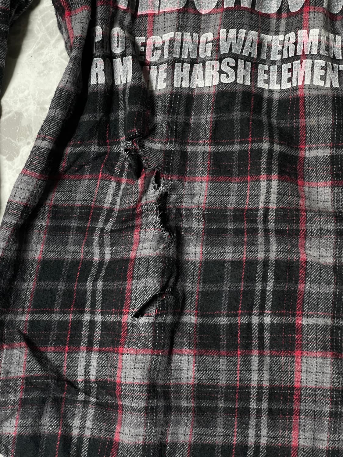 punk check shirts 상품이미지8