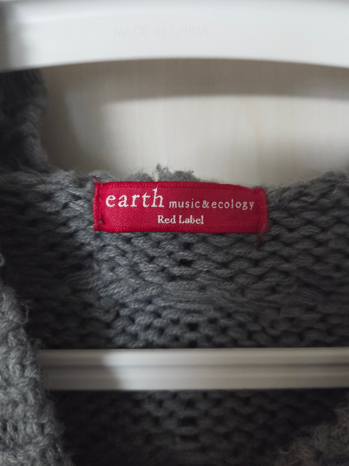 어스뮤직앤에콜로지 레이스 니트 케이프 상품이미지5