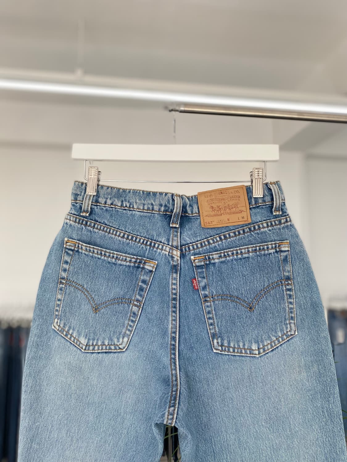 Levis512 Cut Off 90s USA 27사이즈 a4896 상품이미지5