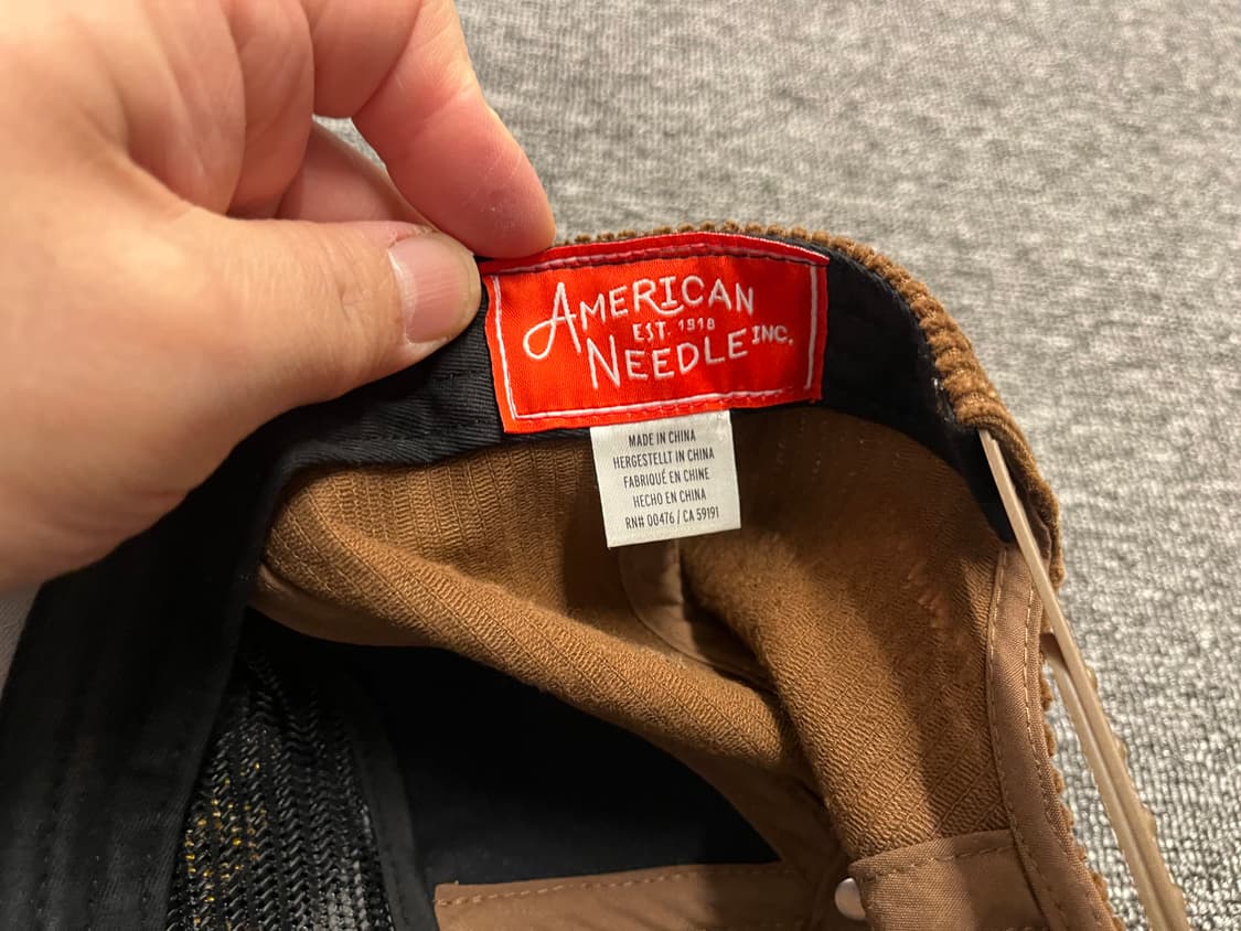 아메리칸 니들 코듀로이 볼캡  상품이미지6