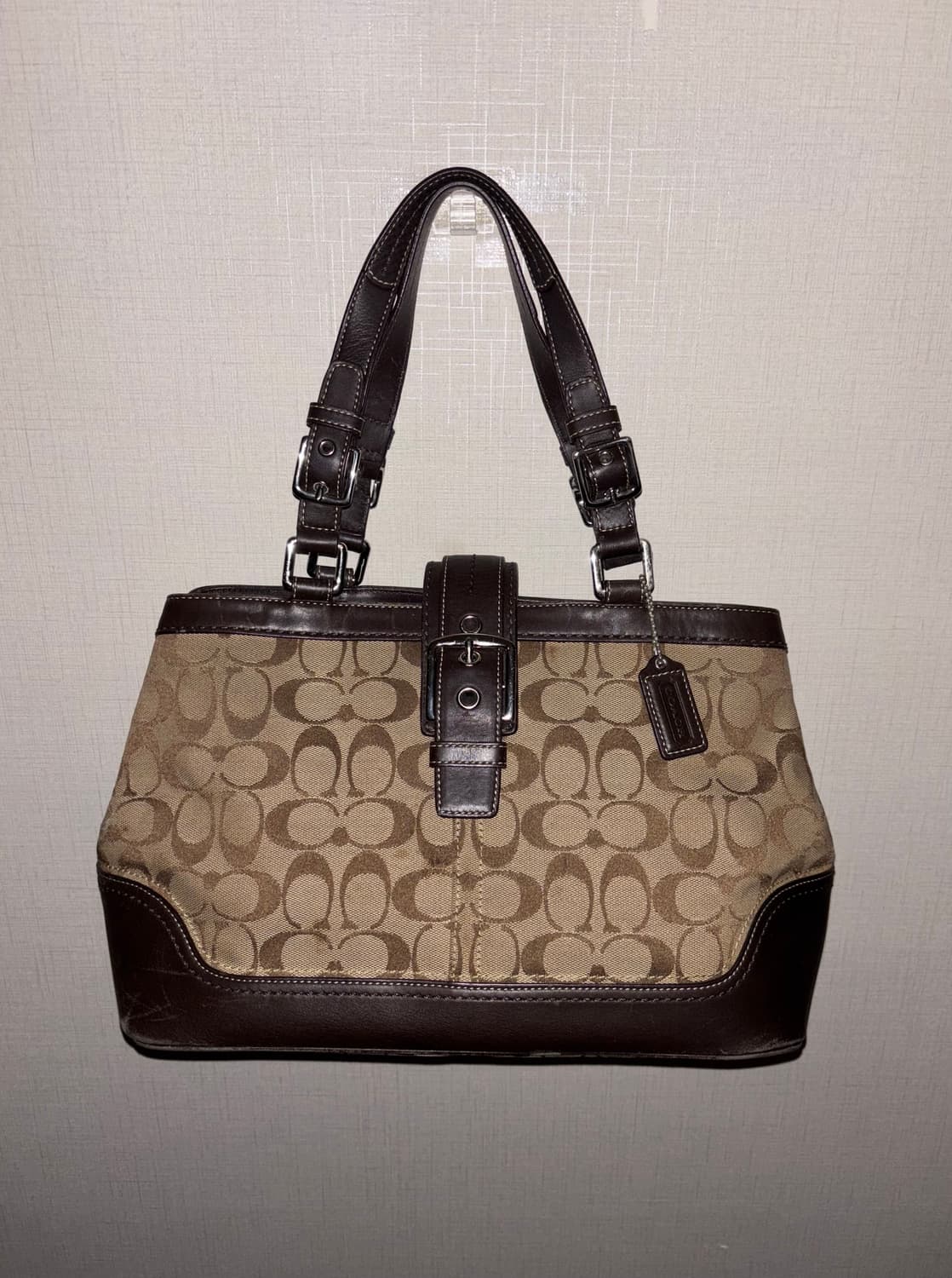 🚨연말세일🚨Coach Brown Shoulder 상품이미지1