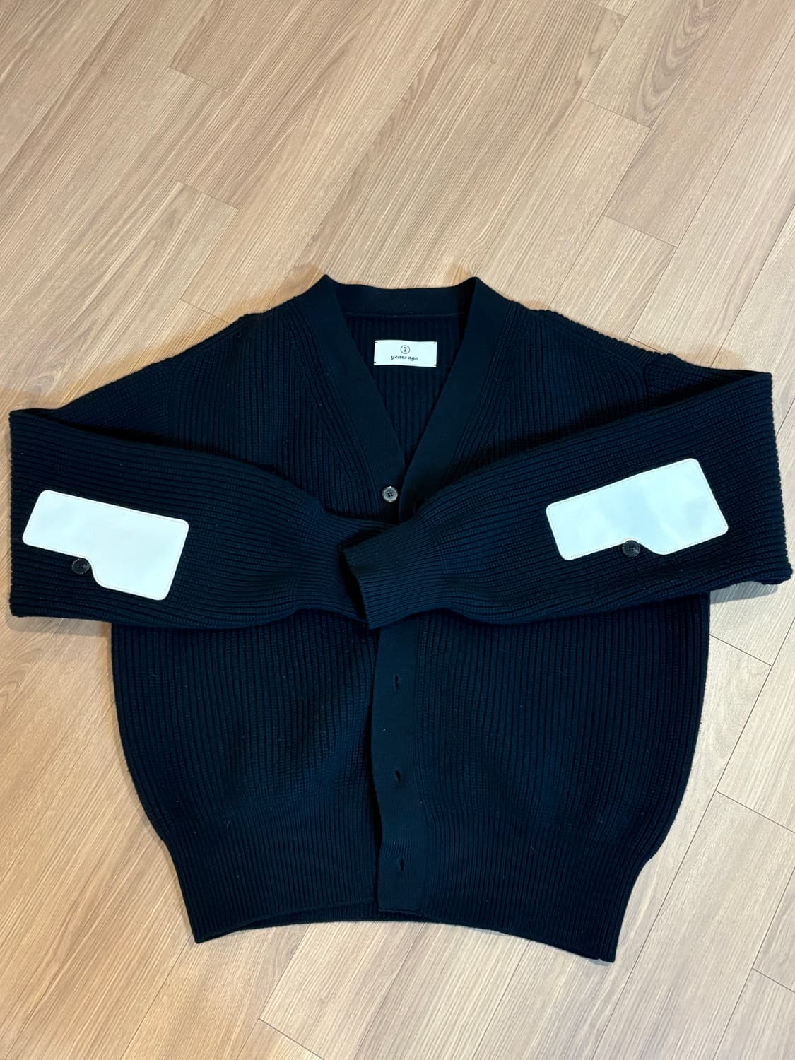 이얼즈어고 로버 울가디건 블랙L 상품이미지3