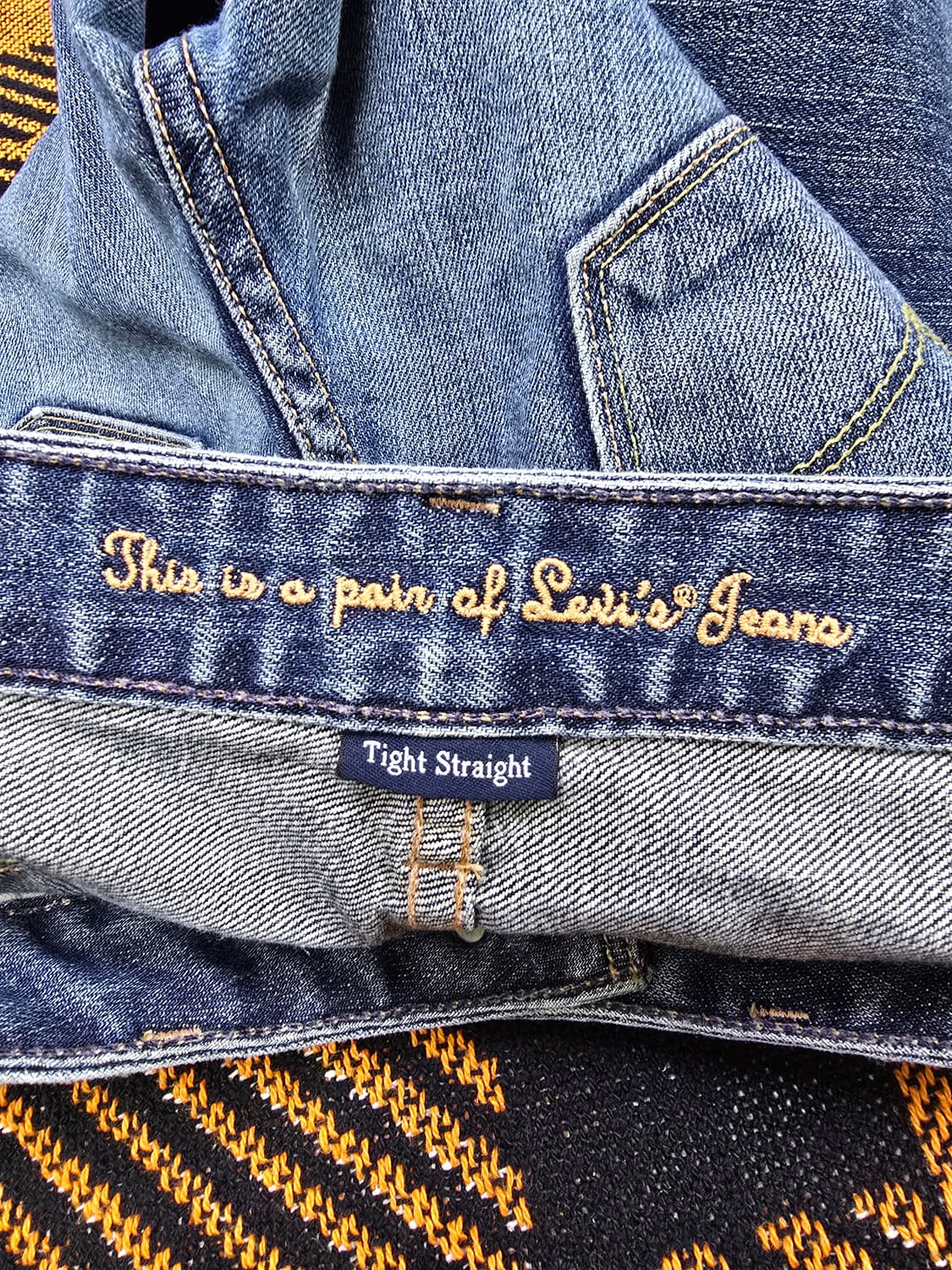 리바이스 여성 청바지 데님 바지 (1863) 상품이미지3