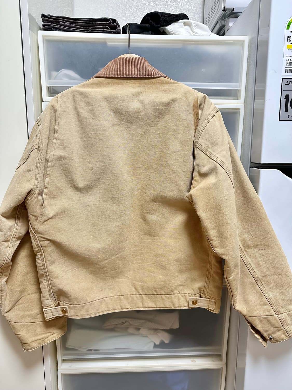 90년대 빈티지 칼하트 디트로이트 베이지 42 (103) 상품이미지8