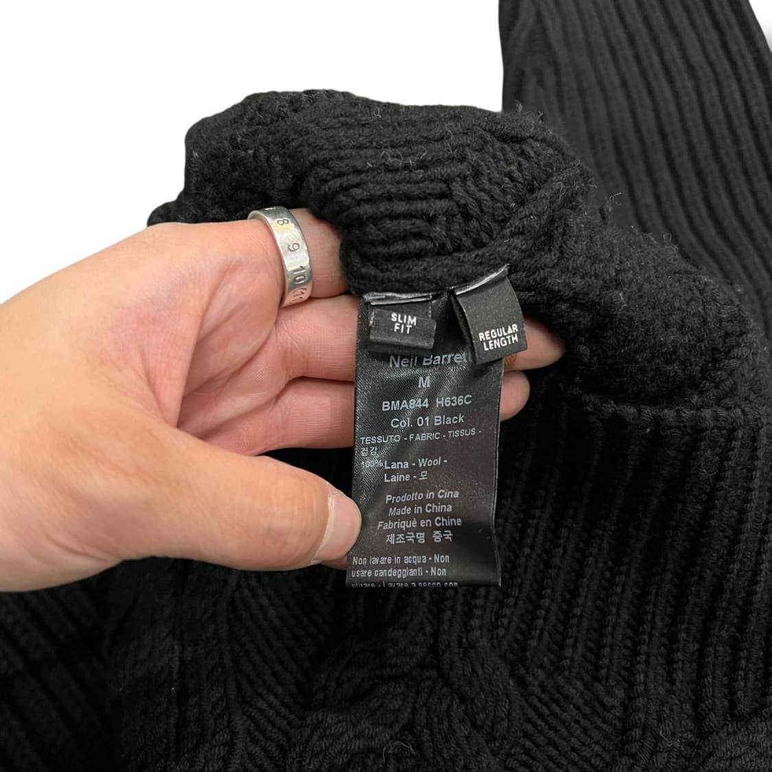  닐바렛 터틀넥 니트 y14208 상품이미지7