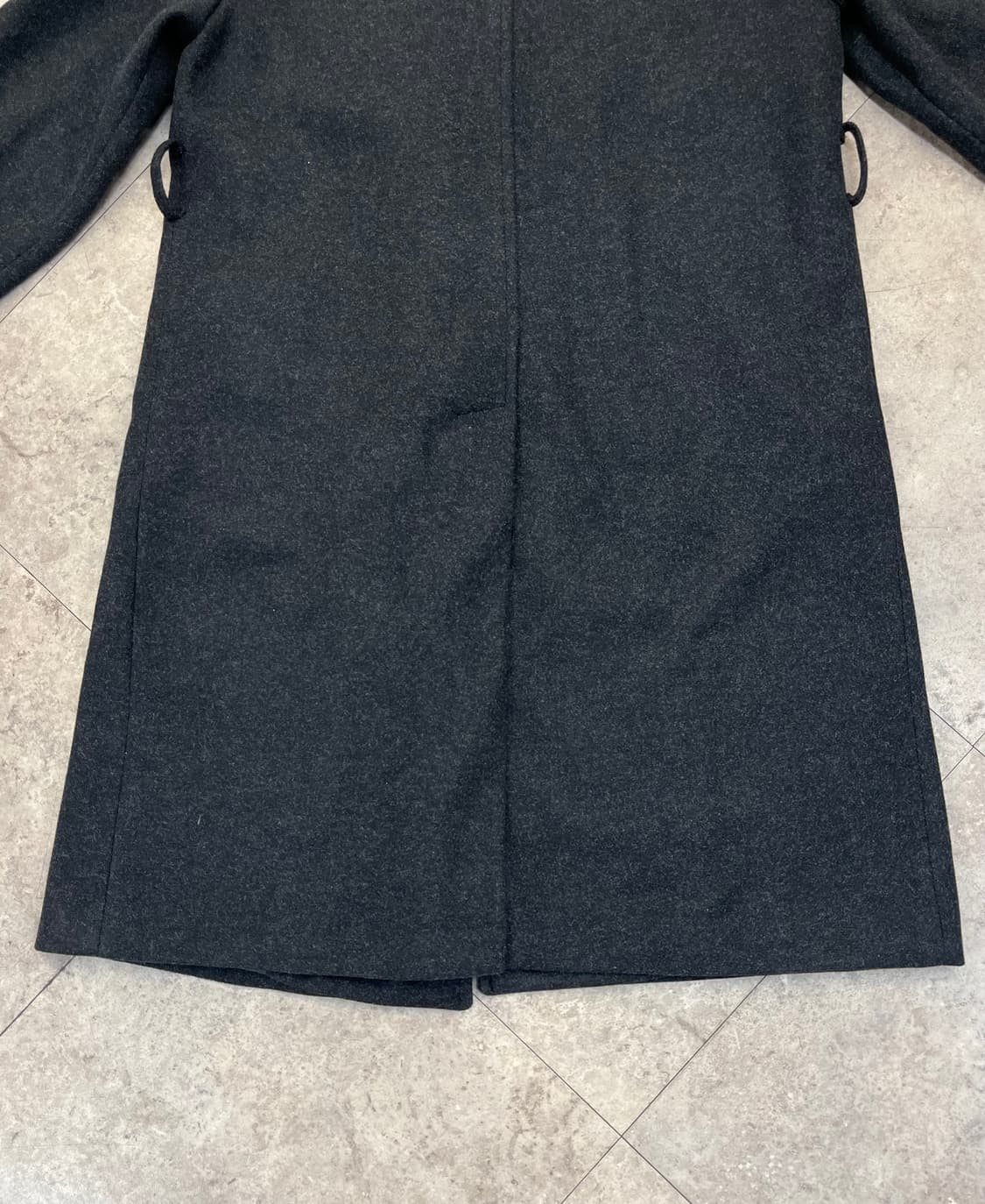 파블로 더블 롱코트 차콜 L #csz3036 상품이미지8