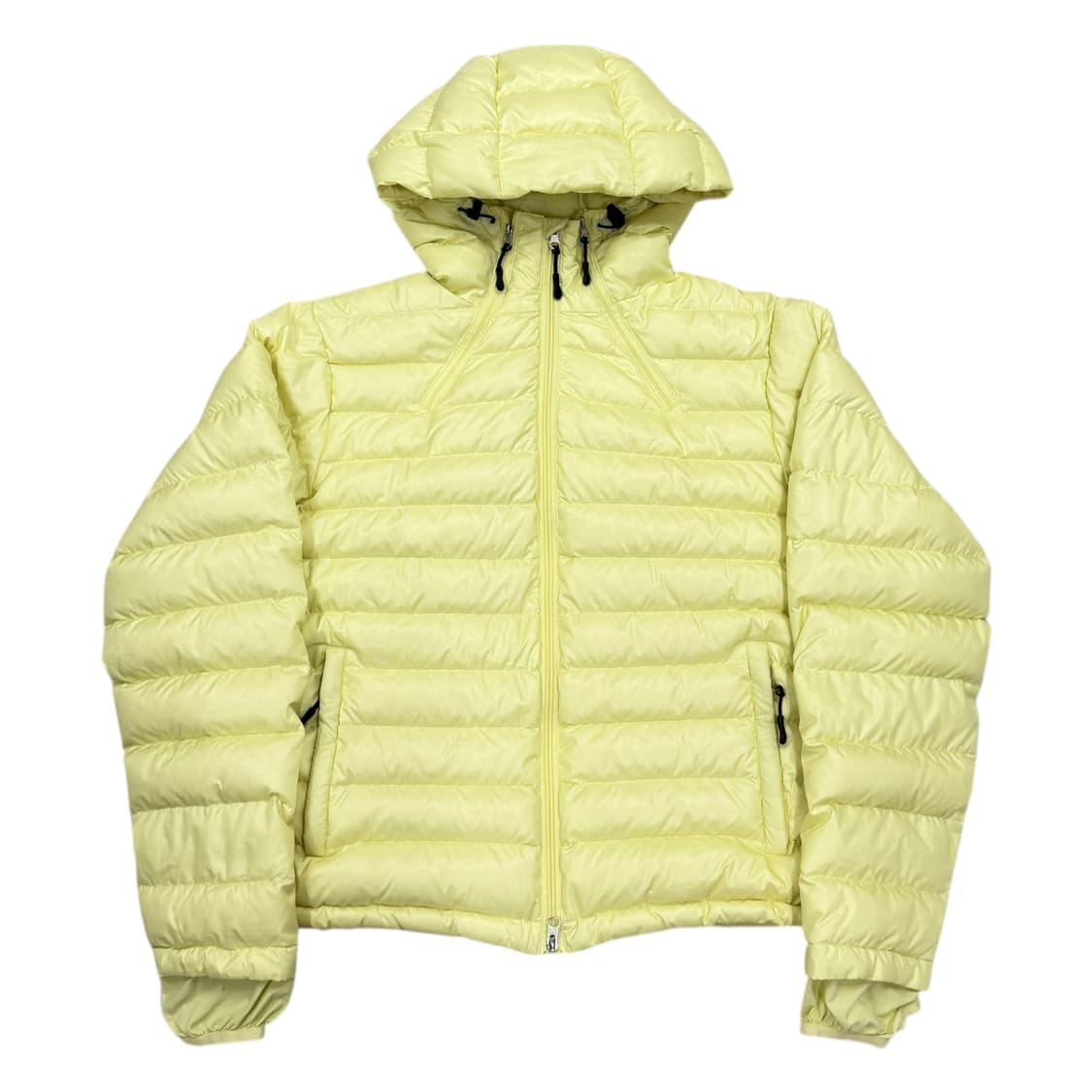 왓츠더유즈 경량패딩 자켓 라임 옐로우 상품이미지1
