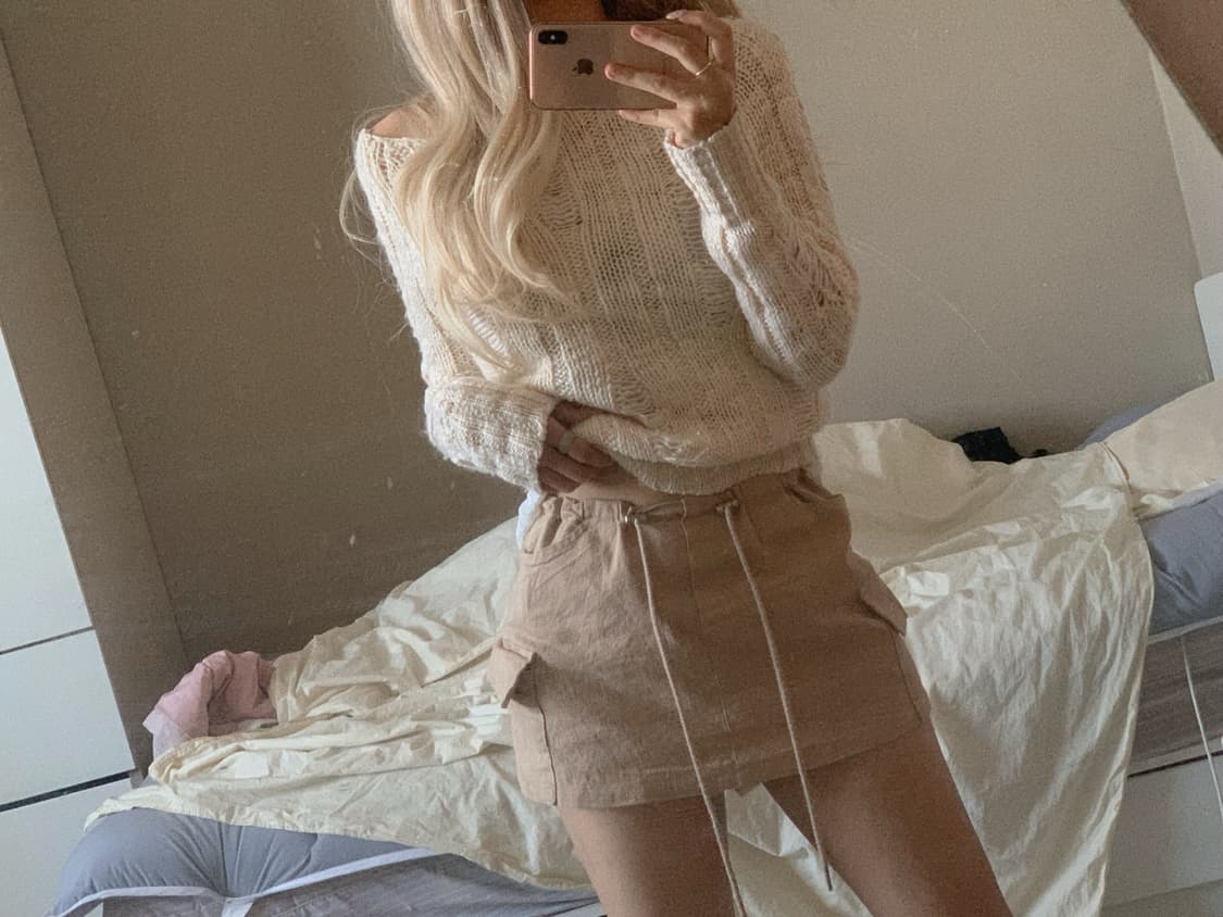 일본빈티지 빈티지 니트 빈티지 스커트 빈티지 나시 페어리 사와코 하구미 상품이미지5