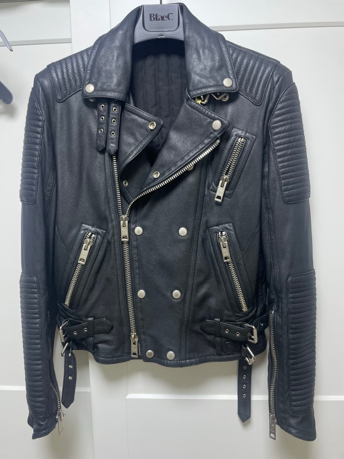 더블가죽라이더자켓 신흥사 버버리프로섬st 상품이미지1