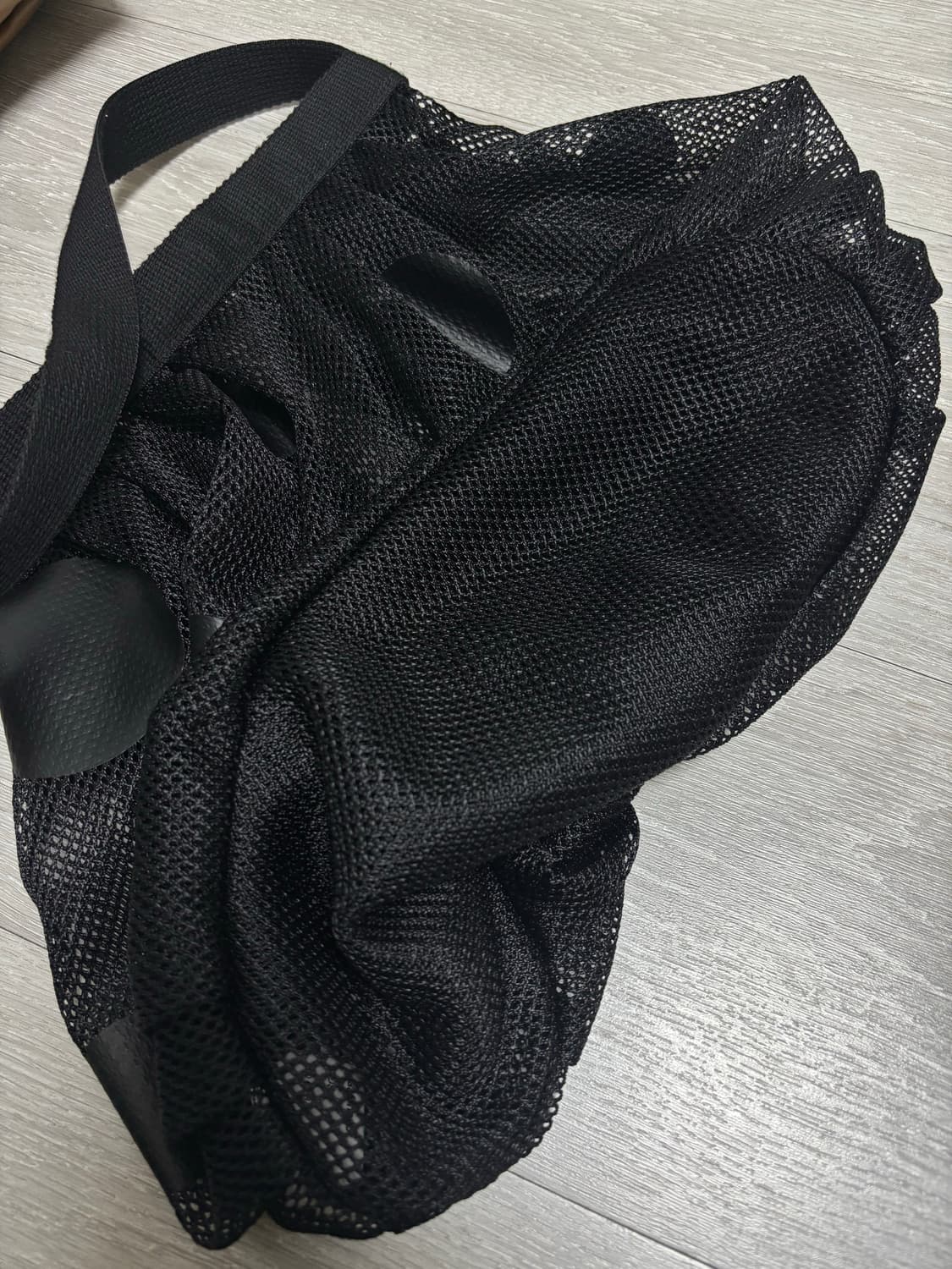 사파리스팟 매쉬백 블랙 상품이미지3