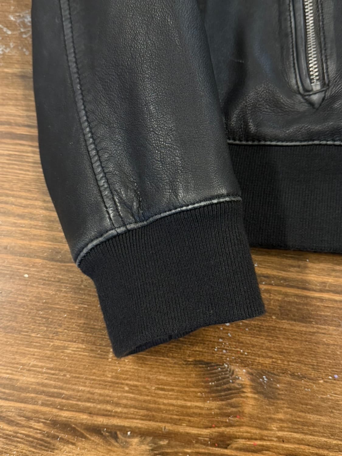 올세인츠 램스킨 클래식 블루종 100 상품이미지9