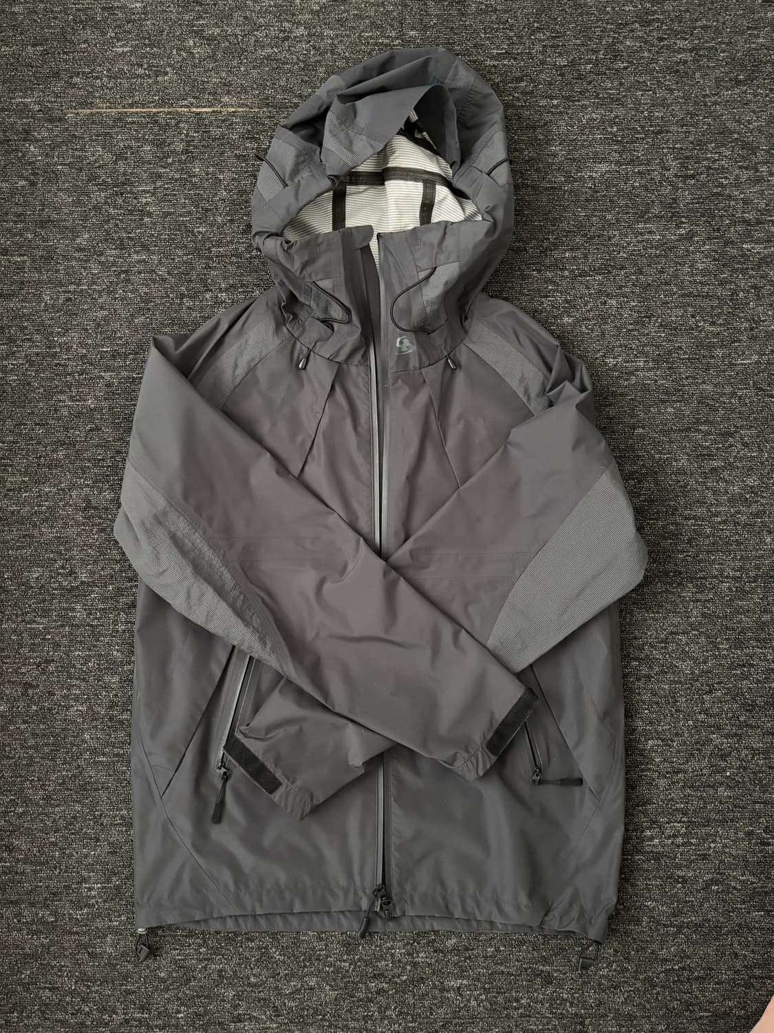 산산기어 윈드 쉴디드 자켓 블랙 - 24SS 사이즈 1 상품이미지2