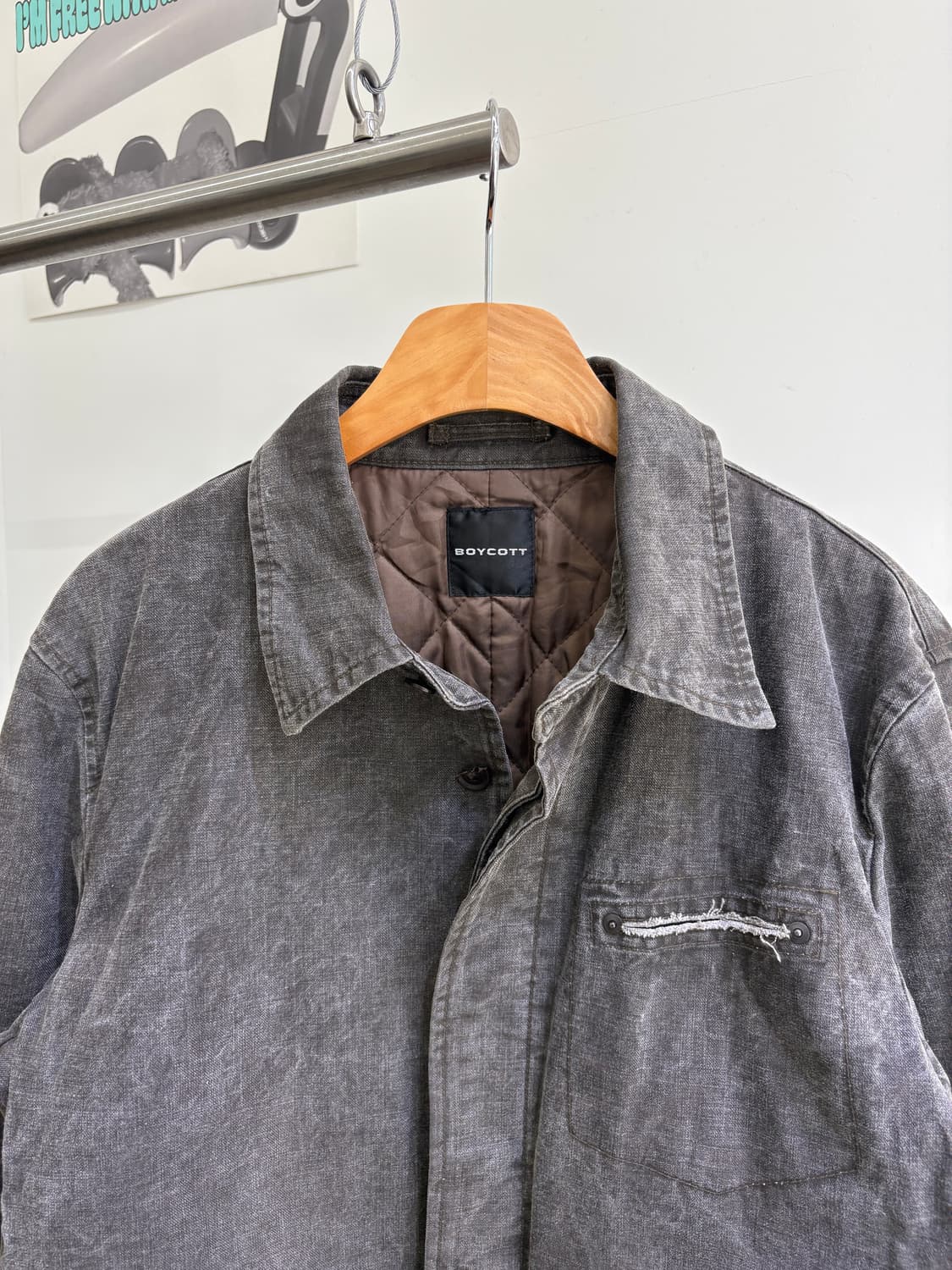 BOYCOTT (Made in Japan) 코트  상품이미지2