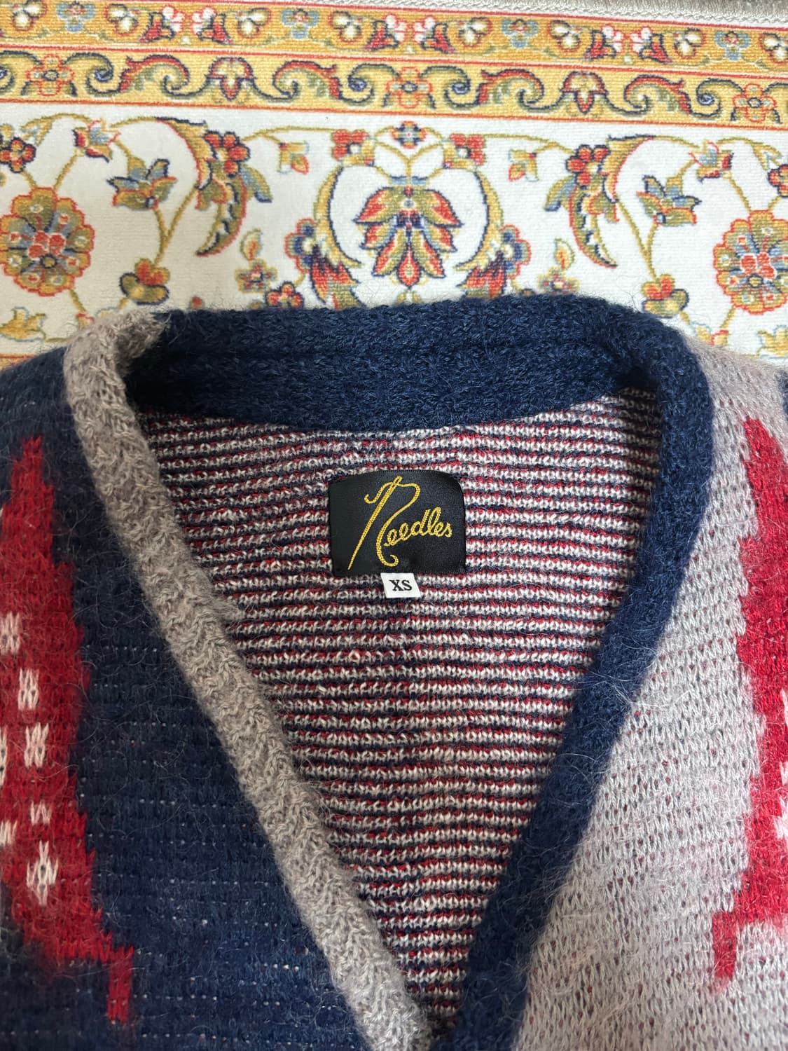 니들스 X 프릭스 스토어 모헤어 빠삐용 가디건 상품이미지2