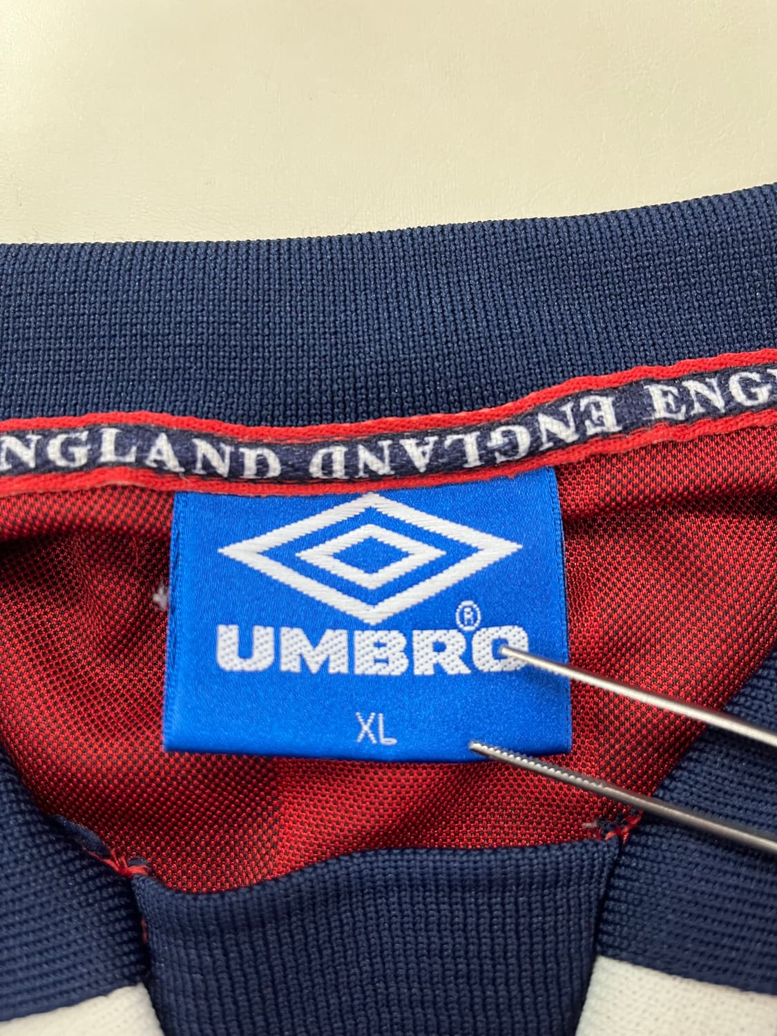 엄브로 98-00 잉글랜드 어웨이 데이비드 베컴 상품이미지4