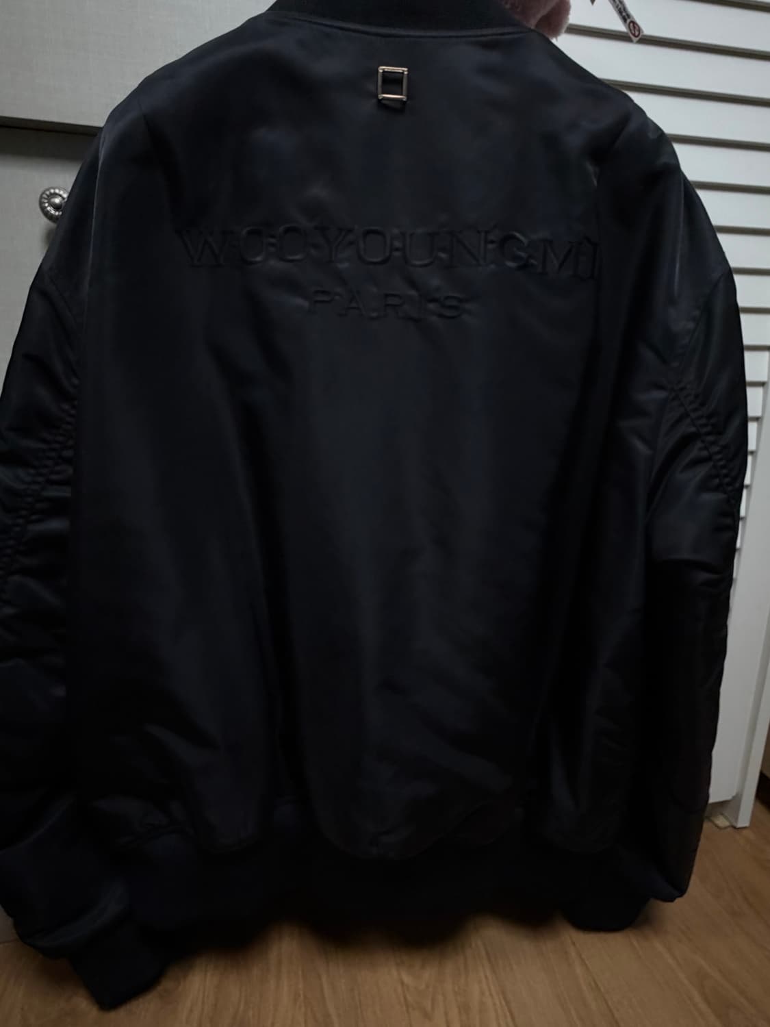 우영미 마원 백로고 ma-1 50사이즈+옷걸이 상품이미지3