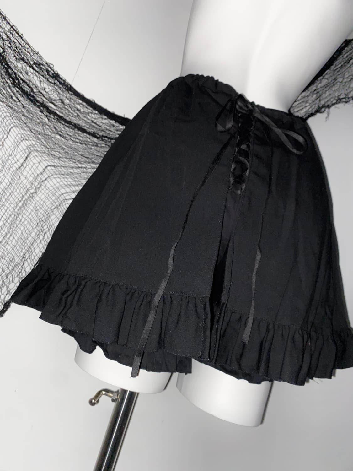 ꒰ঌ 어딕트랩 펑크 고스 스컬 롱슬리브 ໒꒱ 상품이미지10