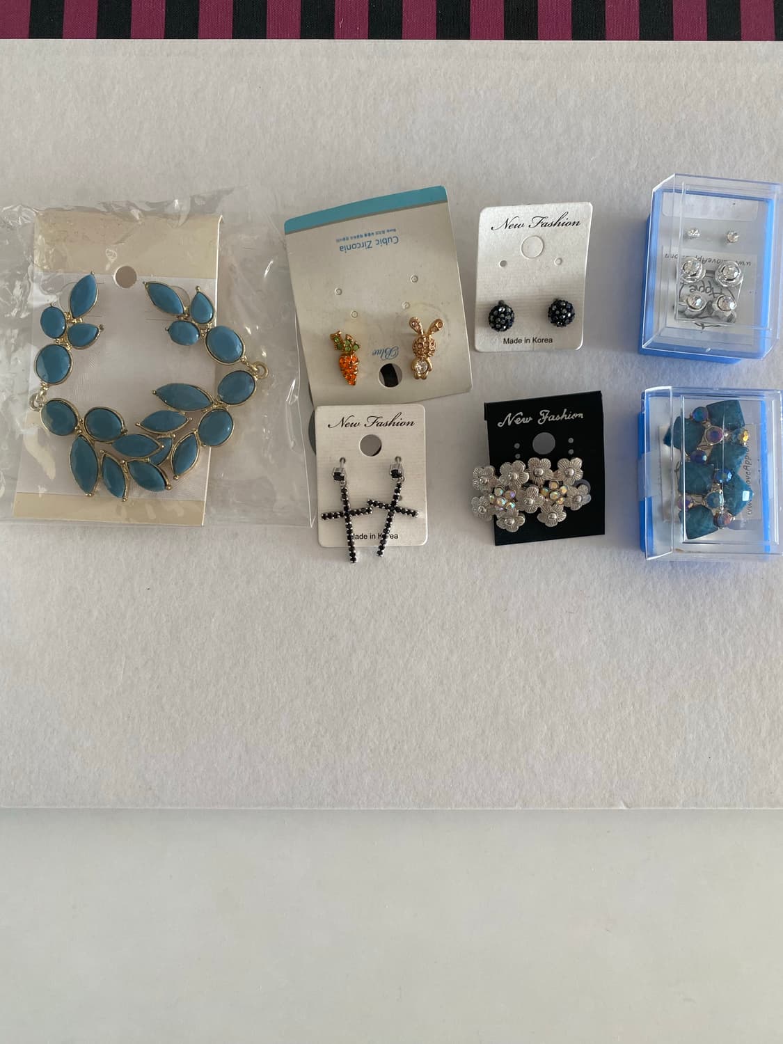 새상품 귀걸이 7 종 세트 상품이미지1