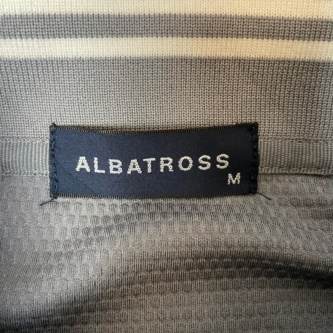 알바트로스 1972로고 그레이 져지 M 상품이미지4