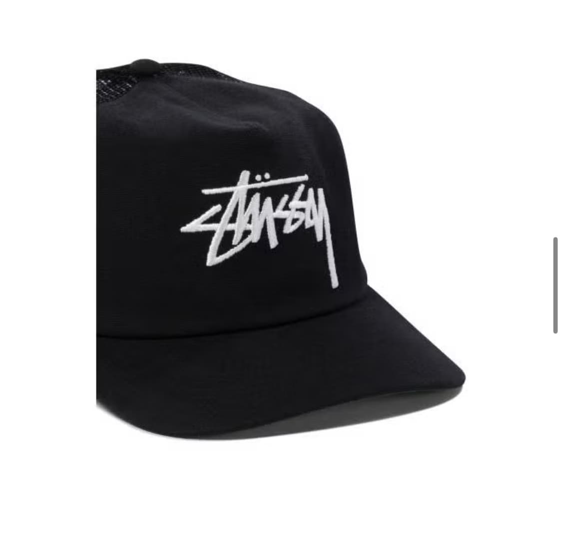 [Stussy]스투시 공용 블랙 볼캡(새상품) 상품이미지4