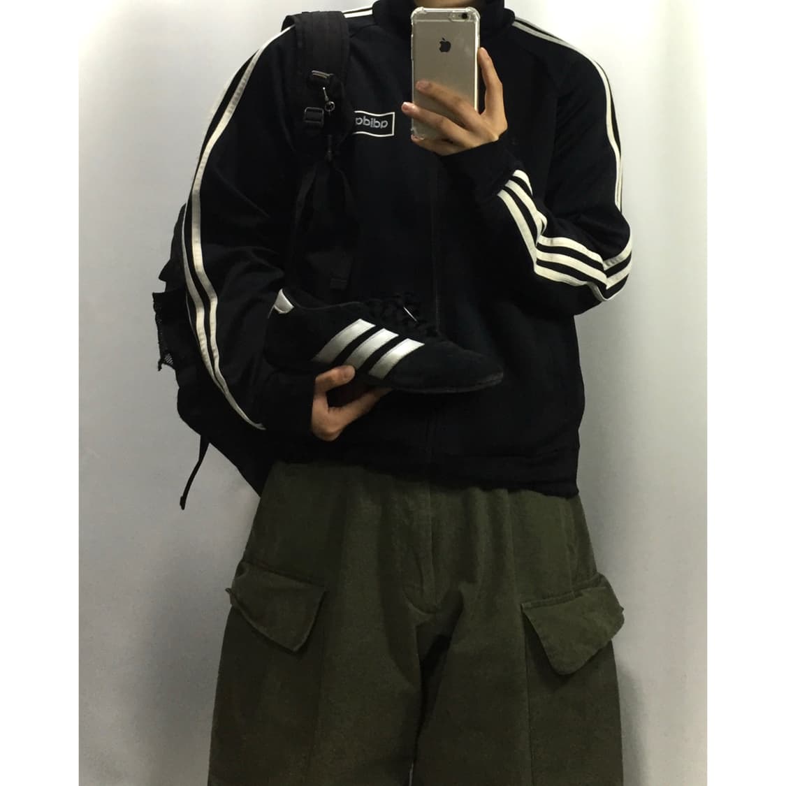 Adidas 아디다스 빅로고 삼선 트랙탑 져지 상품이미지2