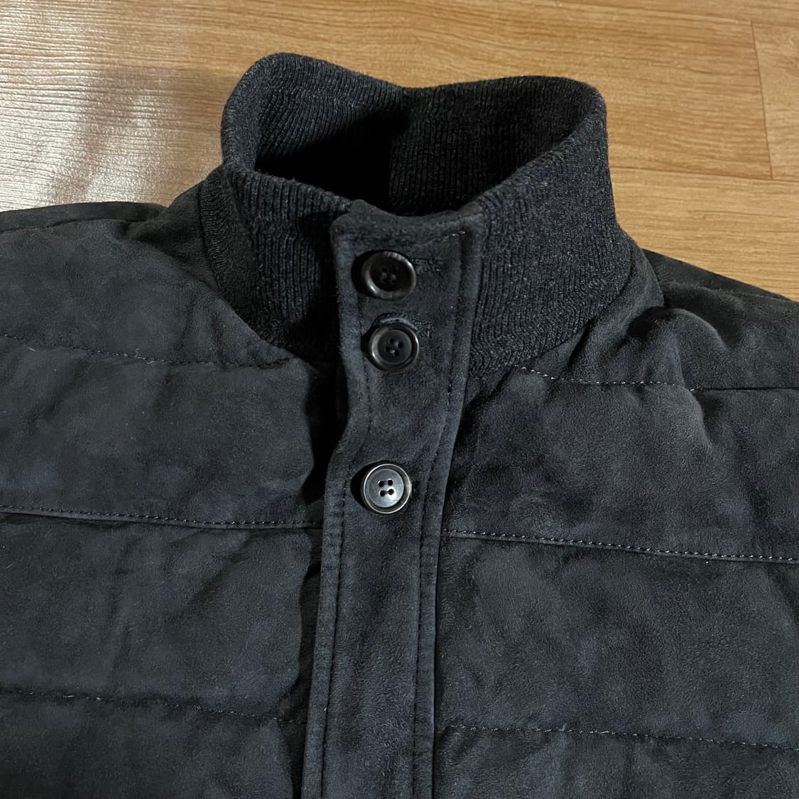 [97] 맨온더분 스웨이드 구스 가죽패딩 상품이미지4