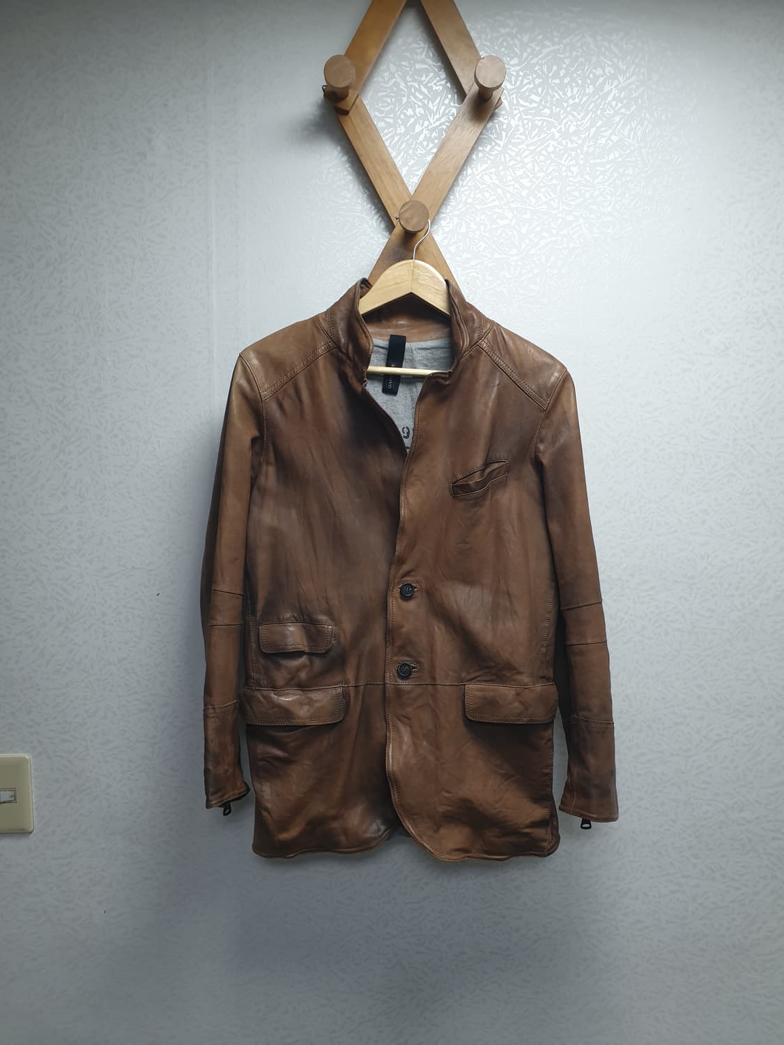 [46/95] GARRETT 가렛 가죽자켓 상품이미지1