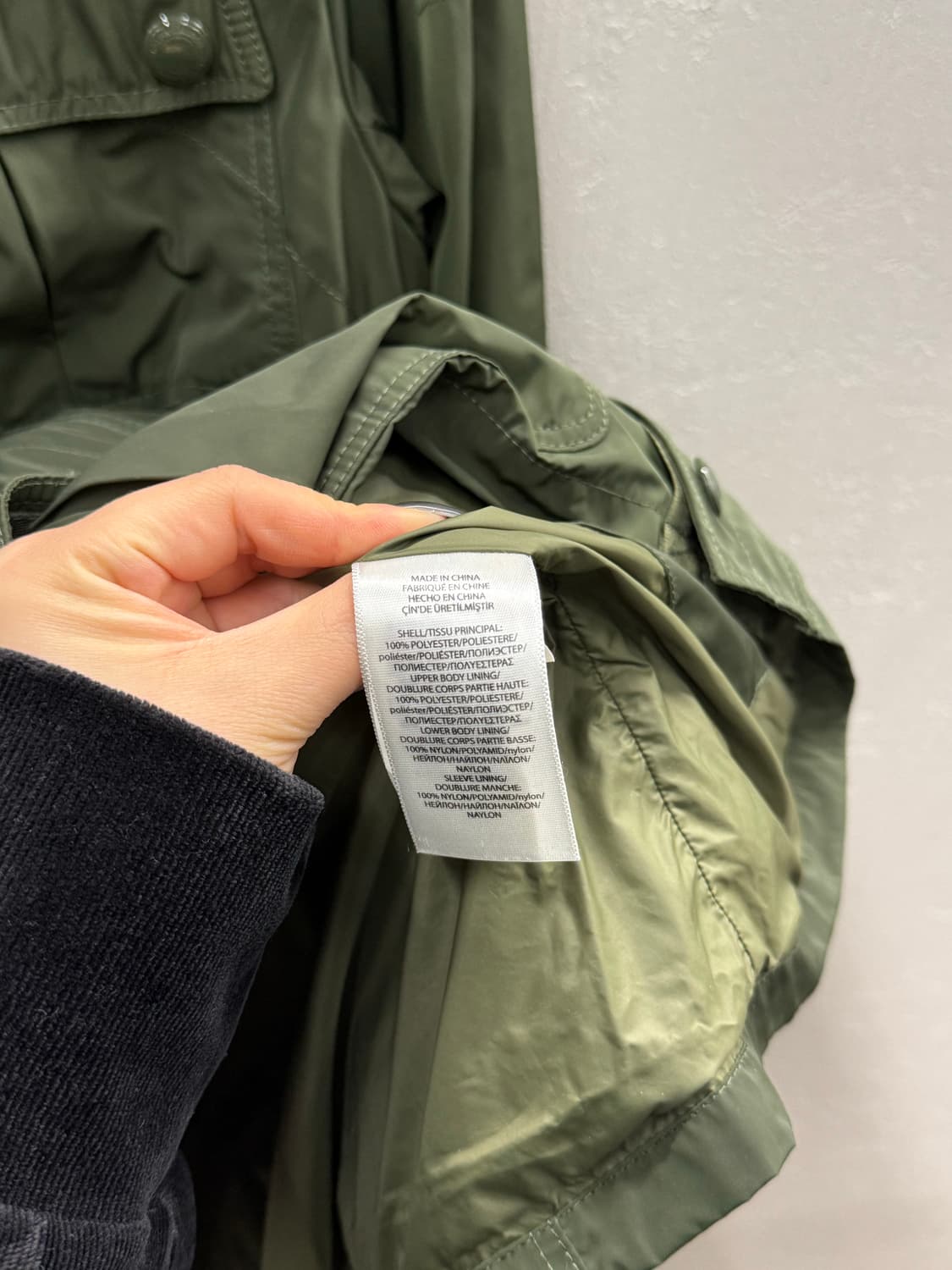 POLO 폴로 랄프로렌 나일론 사파리 필드 자켓 M 상품이미지5