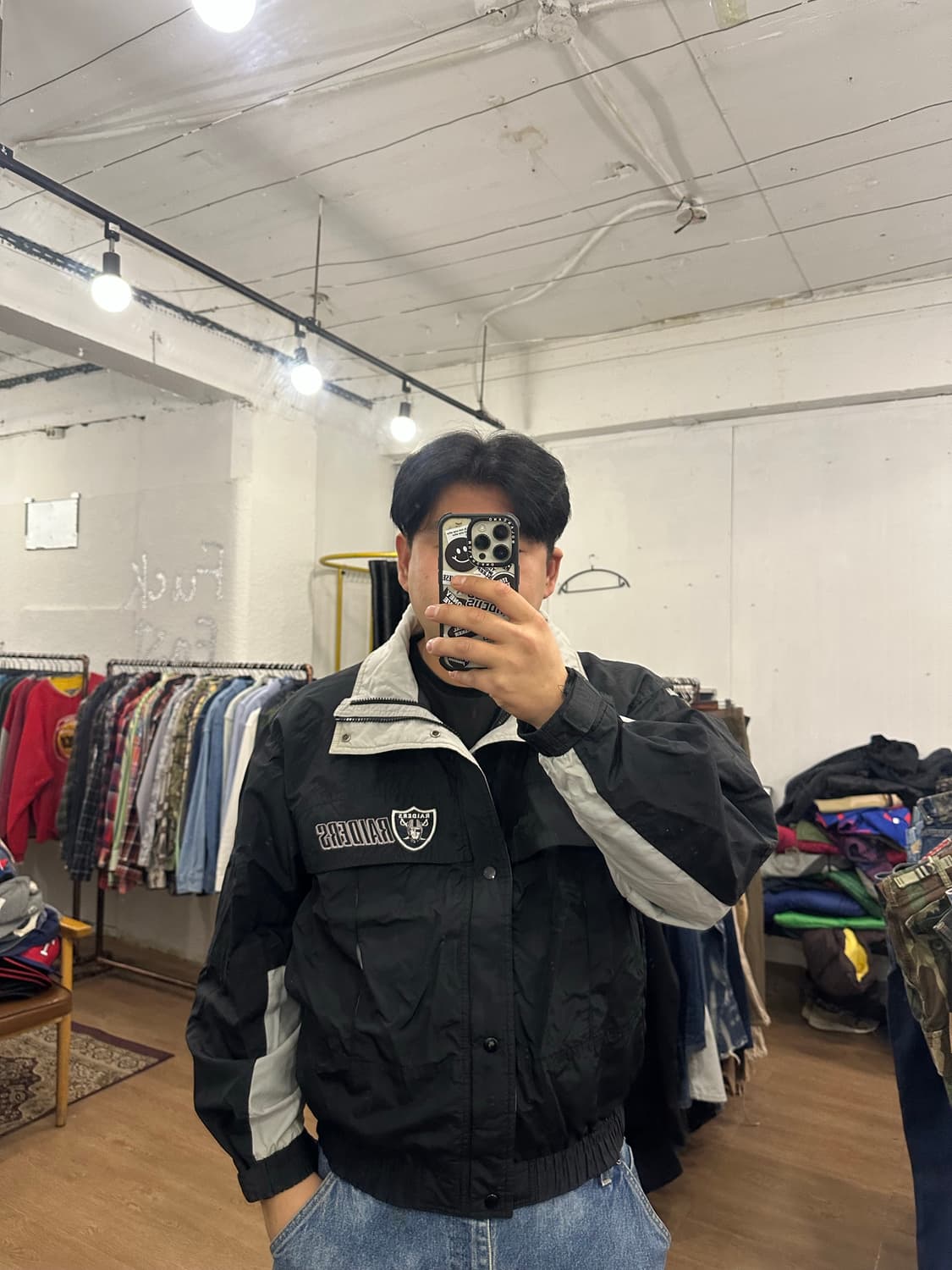 L)90s 초크라인 레이더스 자켓 상품이미지5