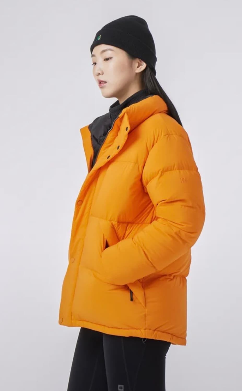 미착용 코오롱 중기장 푸퍼패딩 여성 95 (90가능) 상품이미지7