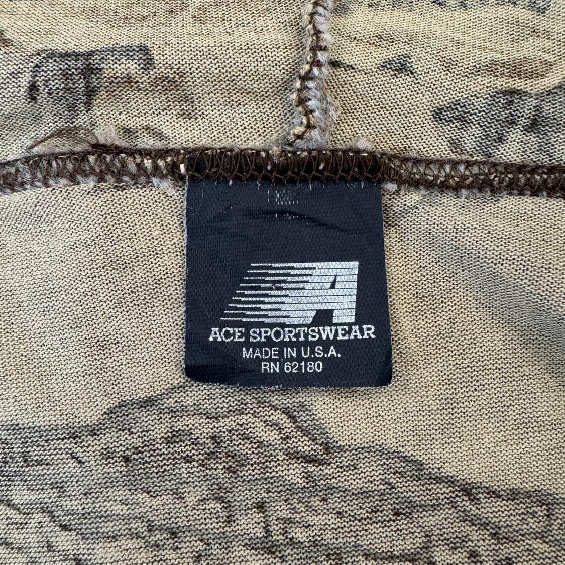 90s ACE sportswear 리얼트리 카모 후드 집업 (L) 상품이미지6