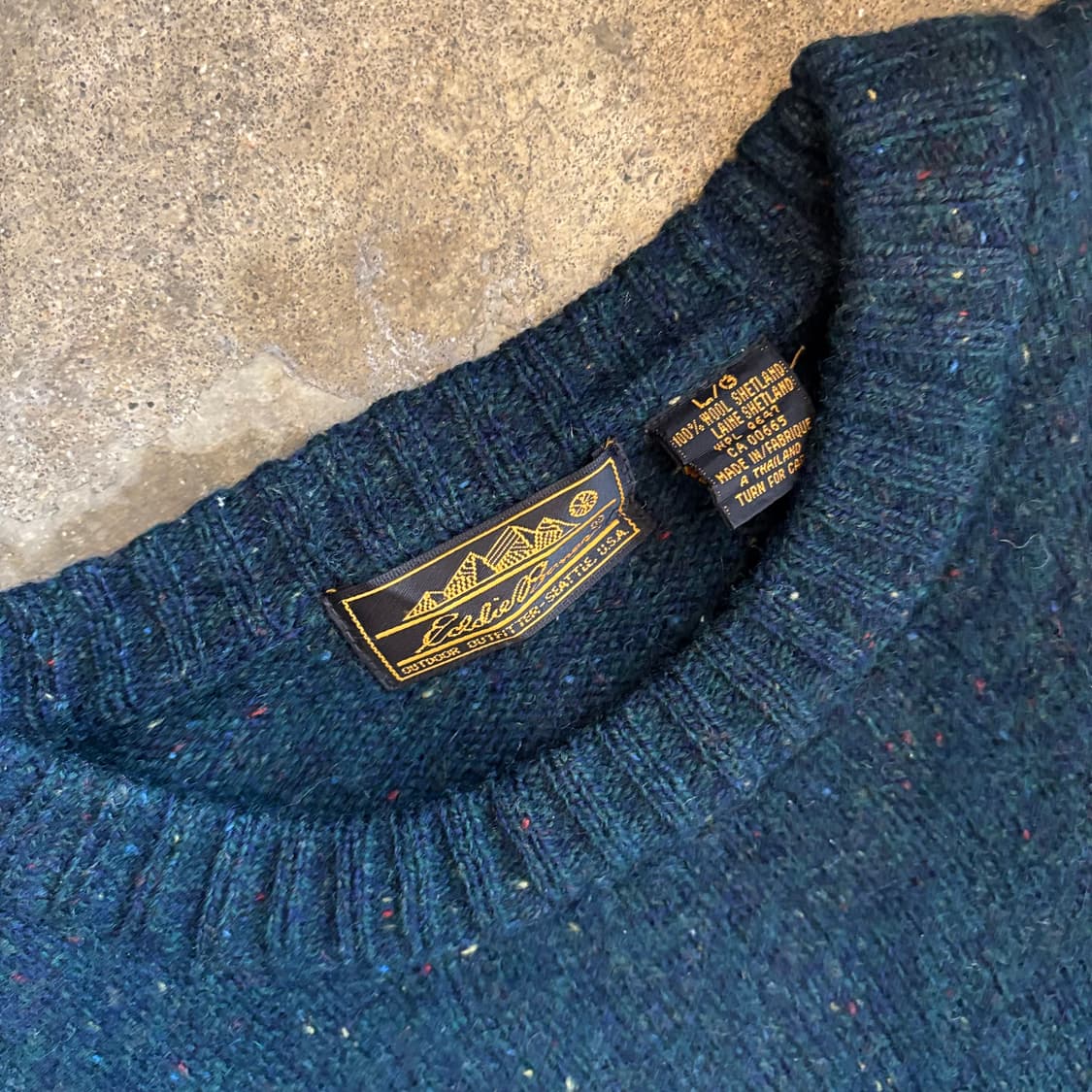 에디바우어 울 프렉티드 스웨터 상품이미지3