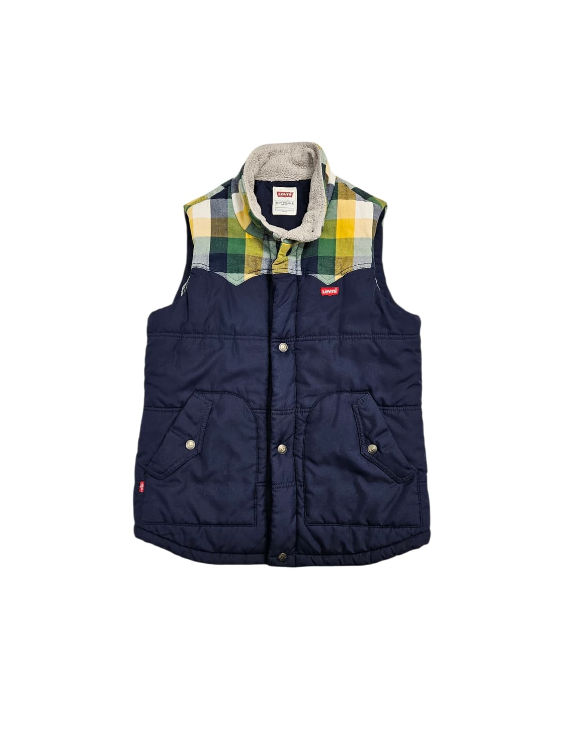 리바이스 양털 패딩 조끼 상품이미지1