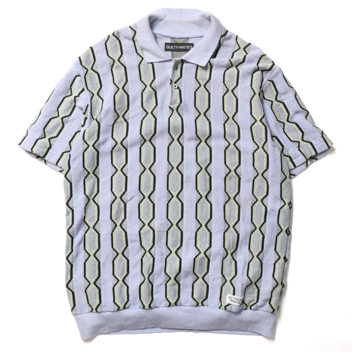 와코 마리아 Wacko Maria Jacquard Knit Polo Sh 상품이미지1
