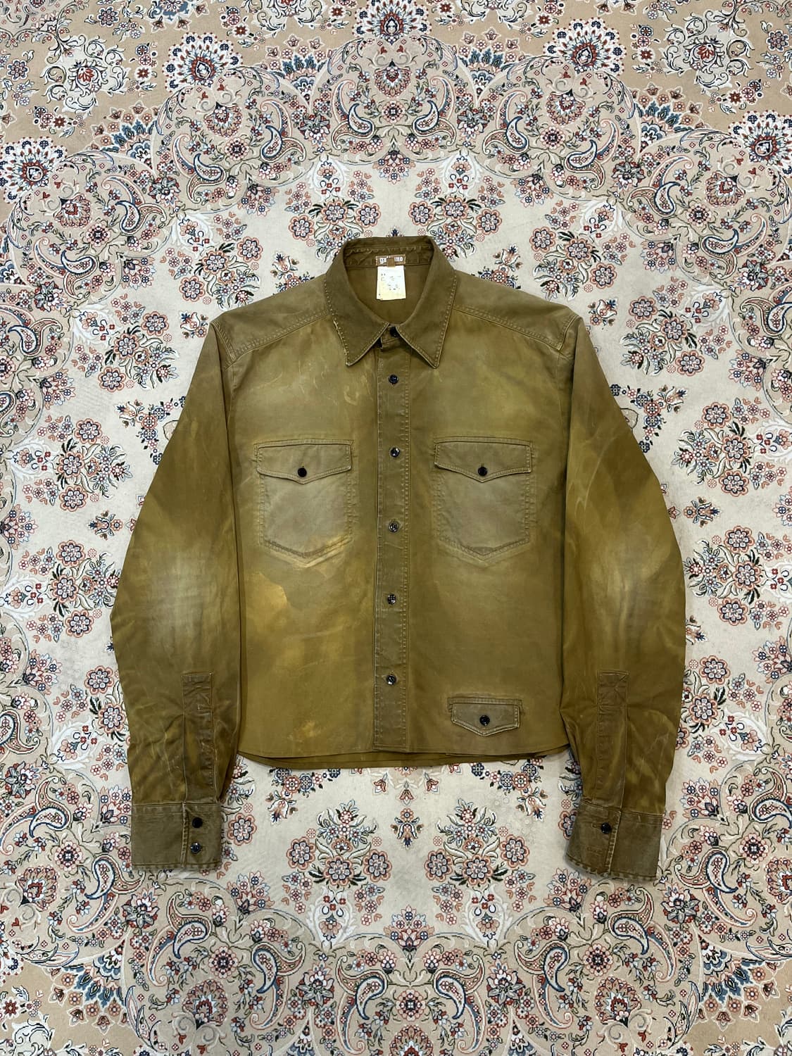 갈리아노 더티 오일왁스 셔츠 자켓 상품이미지3