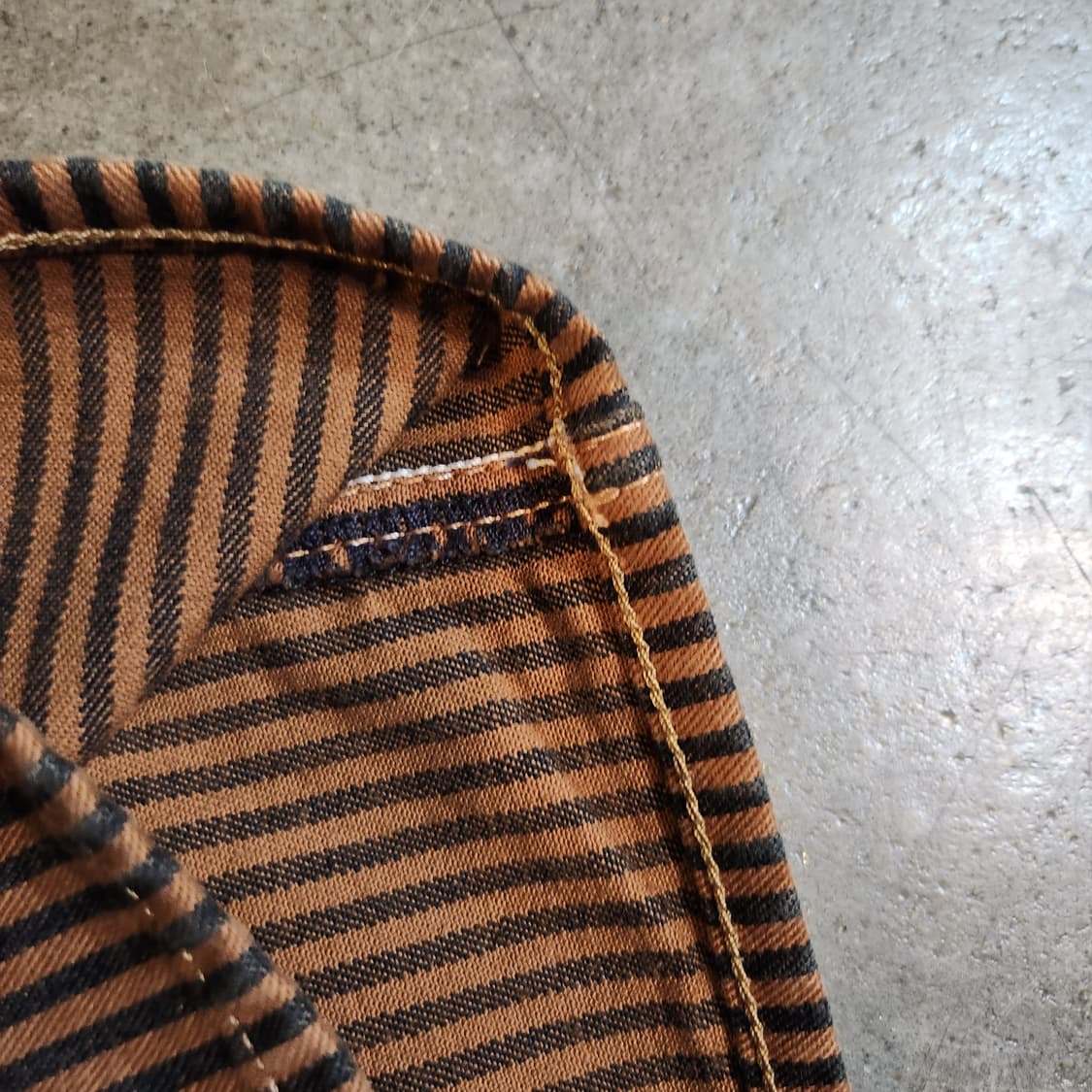 미사용)리바이스 레드탭 히코리 데님 오버롤 멜빵바지 L 상품이미지8