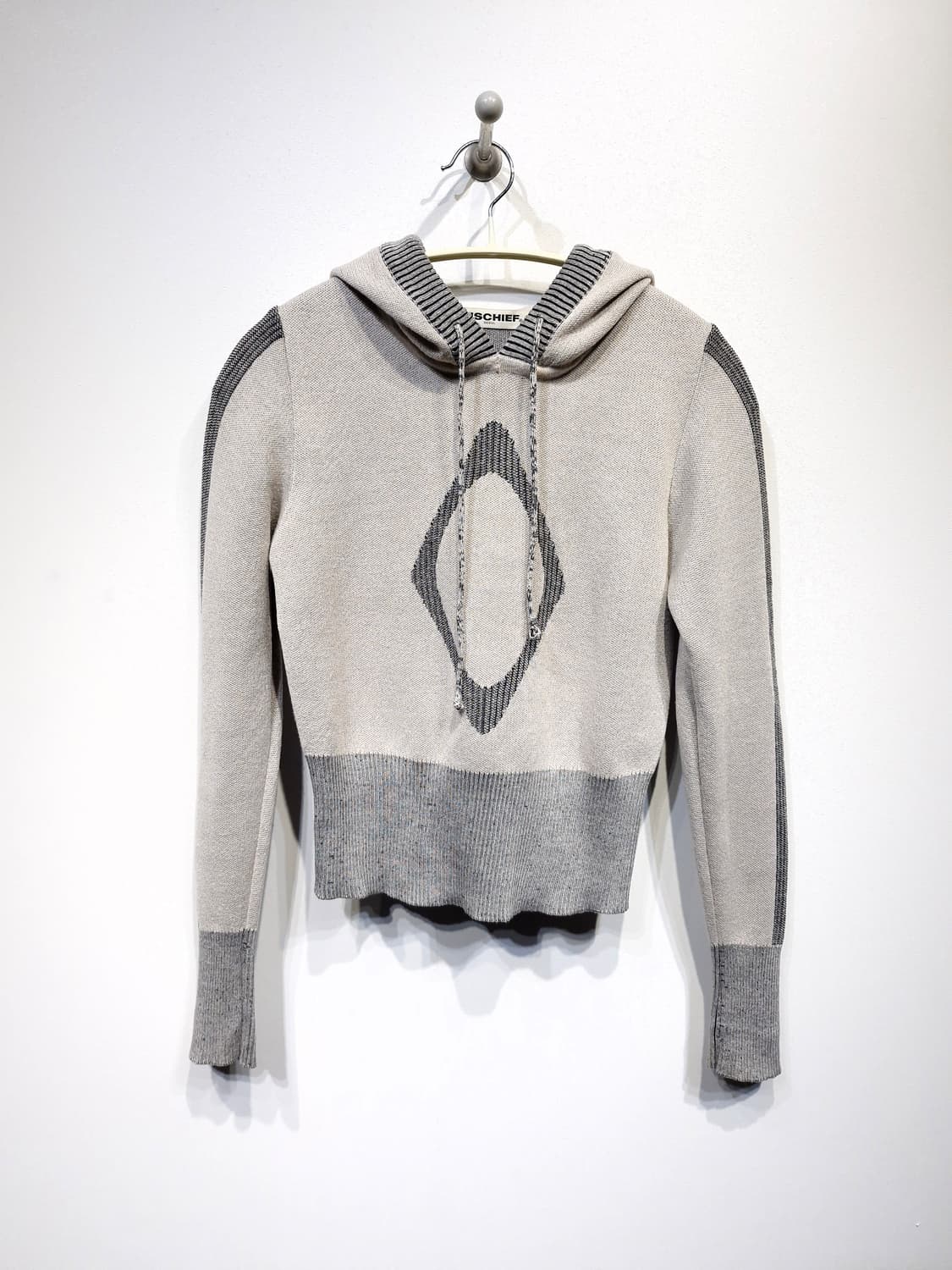 MSCHF 미스치프 롬버스 니트 후디 베이지 상품이미지2