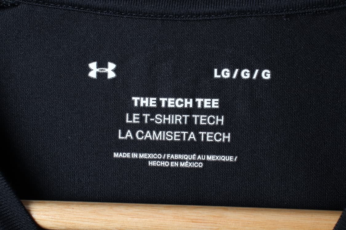 (L-XL) 언더아머 반팔 티셔츠 기능성 나그랑 블랙-H32089 상품이미지6