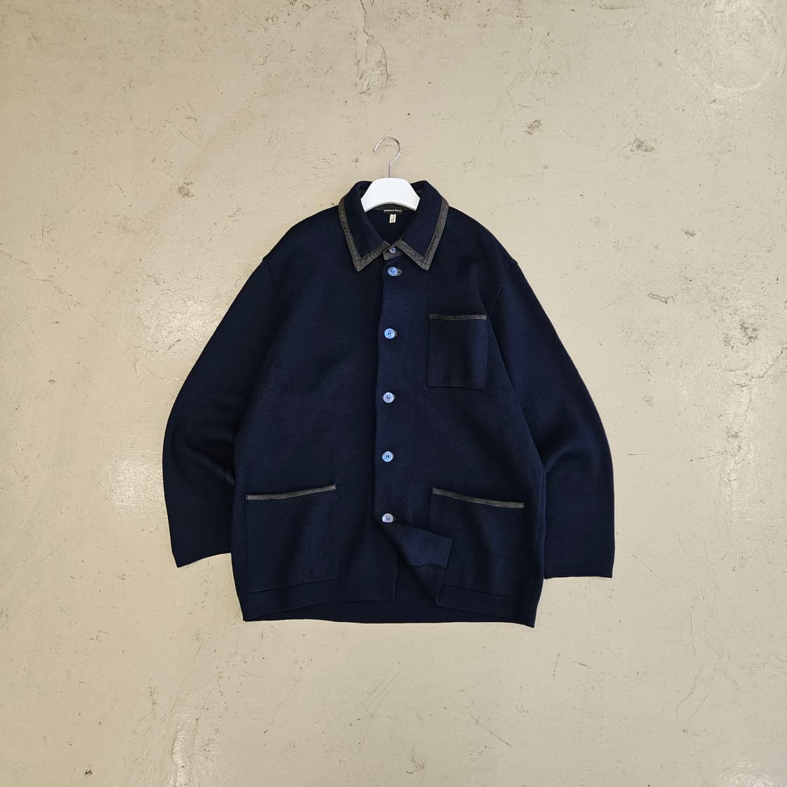 STEFANO RICCI 스테파노 리치 울 핸드 니트 자켓 XL 상품이미지2