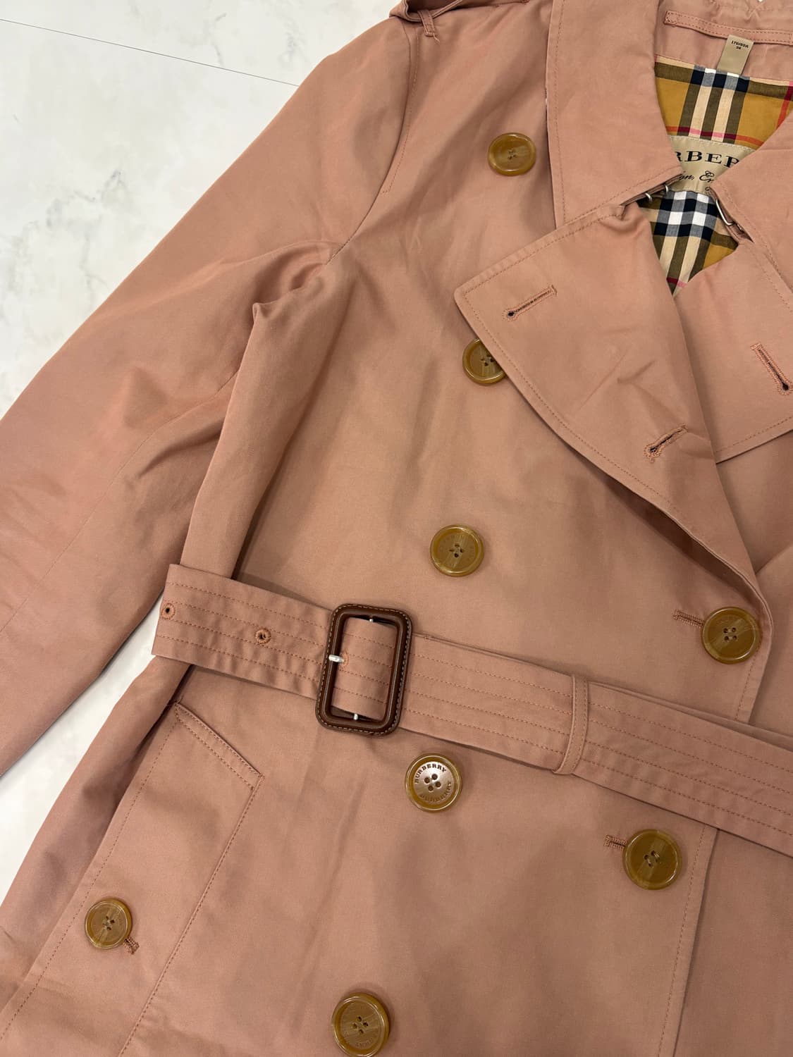 burberry vintage aldeby trench coat 상품이미지2