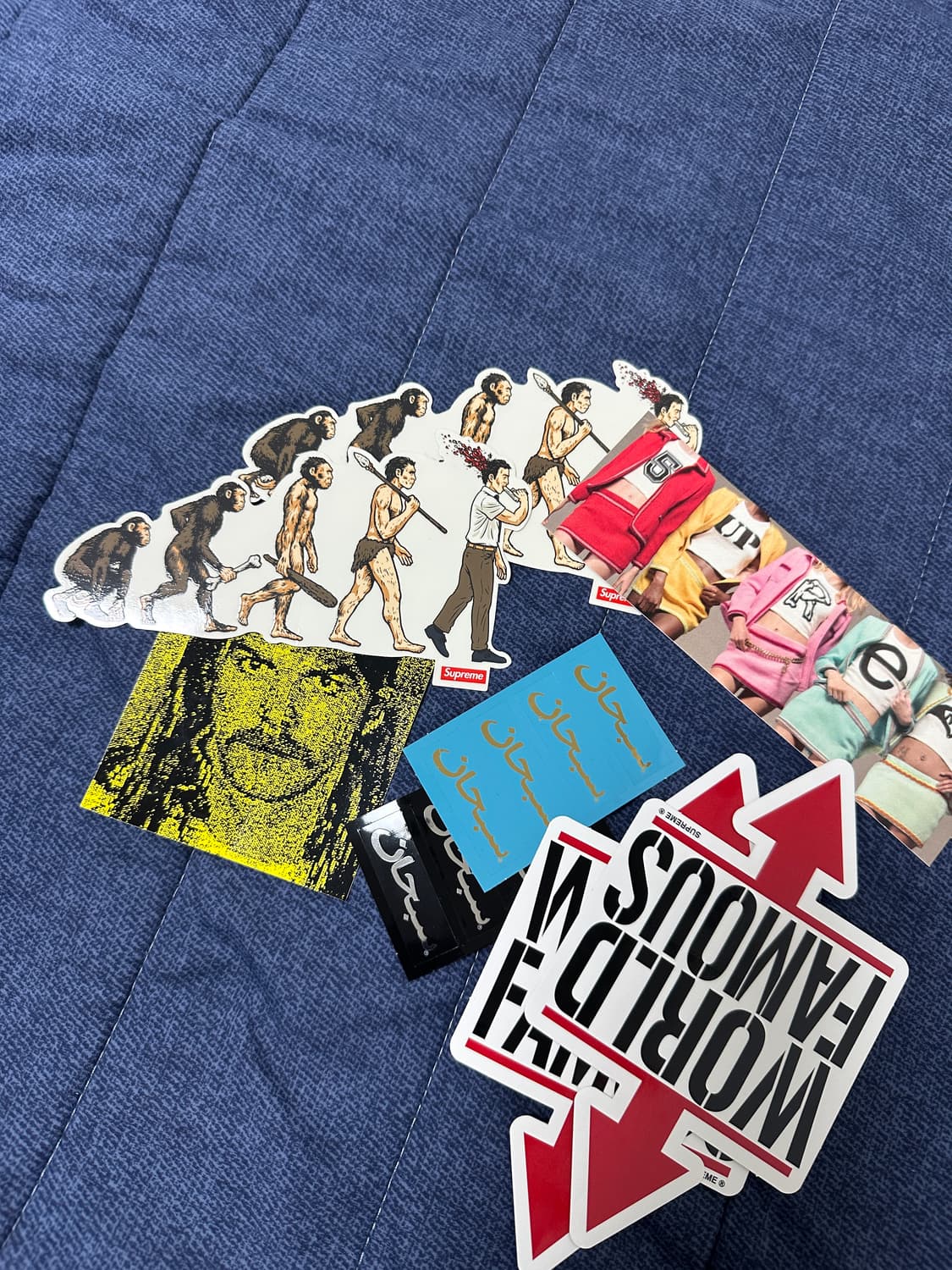 24 FW 슈프림 아플리케 후드 카키 미디움 M 상품이미지7