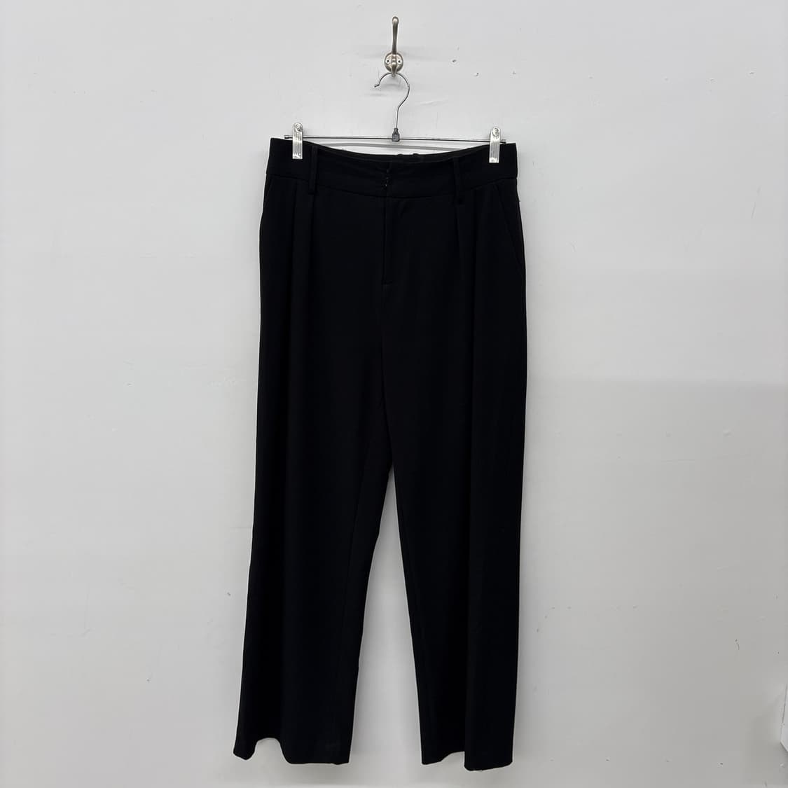 보테가베네타 블랙 와이드 슬랙스 팬츠 32in 상품이미지1