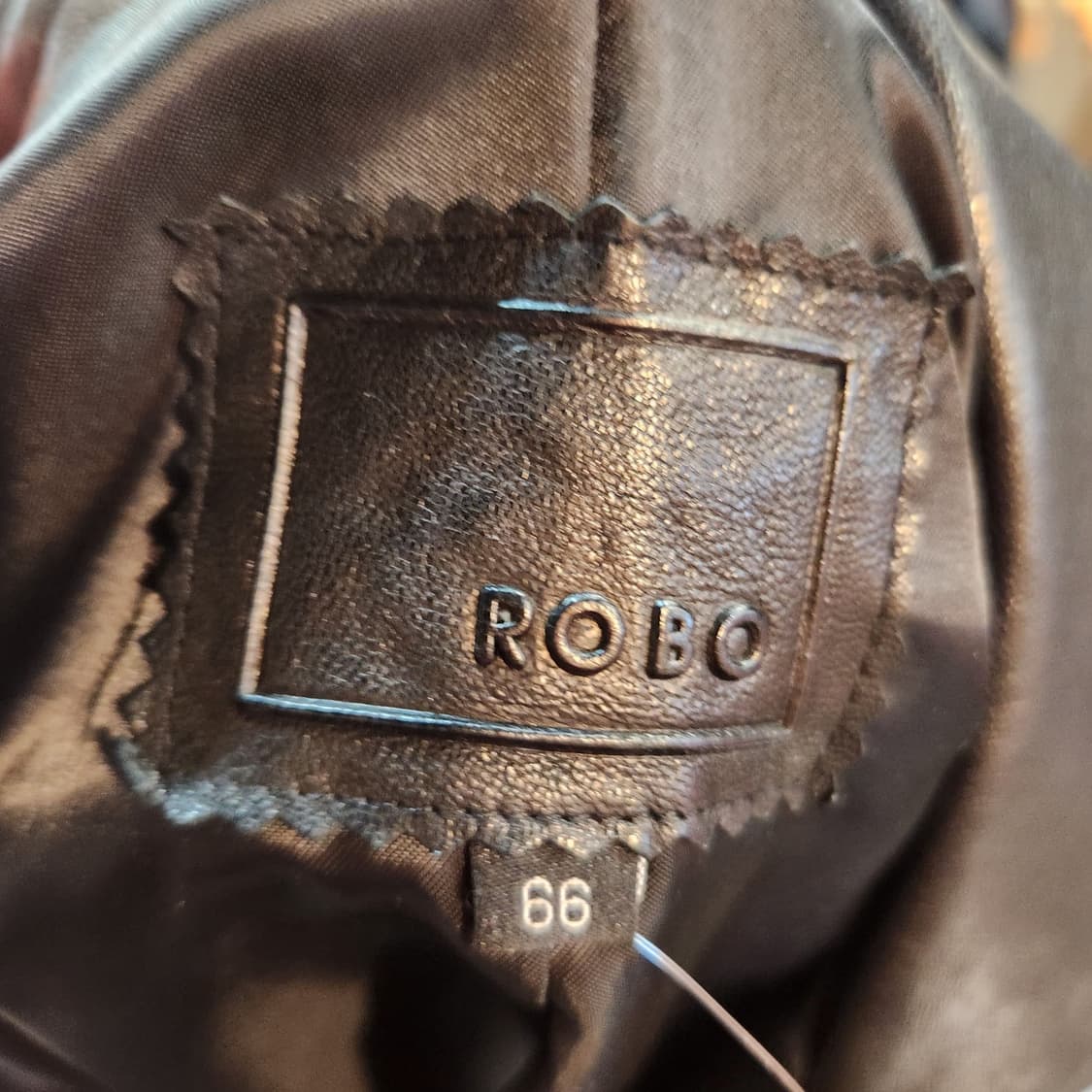 ROBO 리얼레더 더블 라이더 자켓 66 상품이미지2