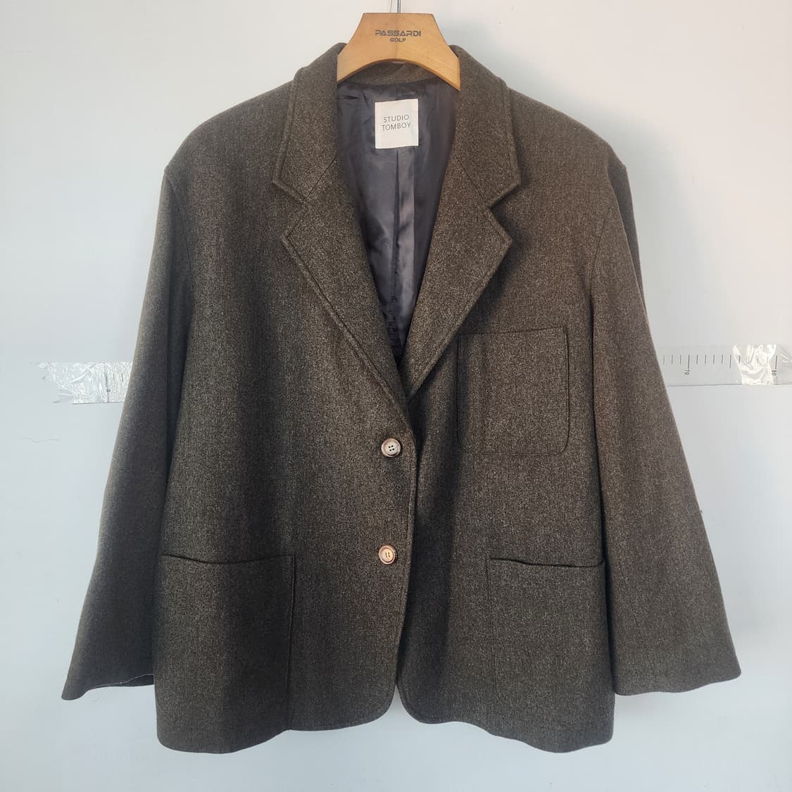 스튜디오 톰보이 자켓 브라운 상품이미지1