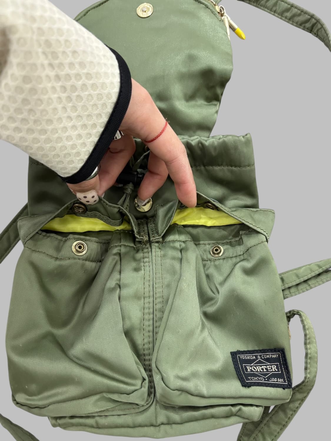 PORTER tanker mini backpack olive  상품이미지9
