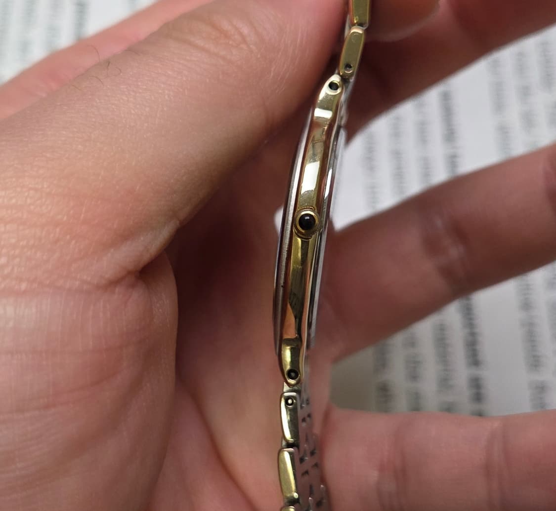 빈티지 세이코 돌체 오리지널 동심원 다이얼 슬림쿼츠 브레이슬릿 ver. 상품이미지5