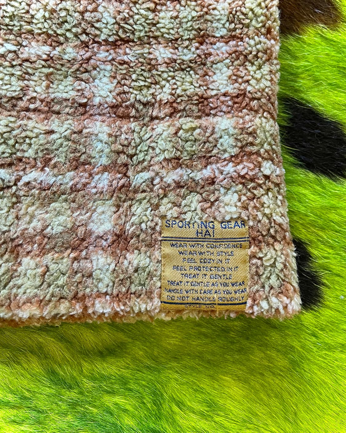 ~1980s HAI by ISSEY MIYAKE Fleece Skirt 상품이미지5