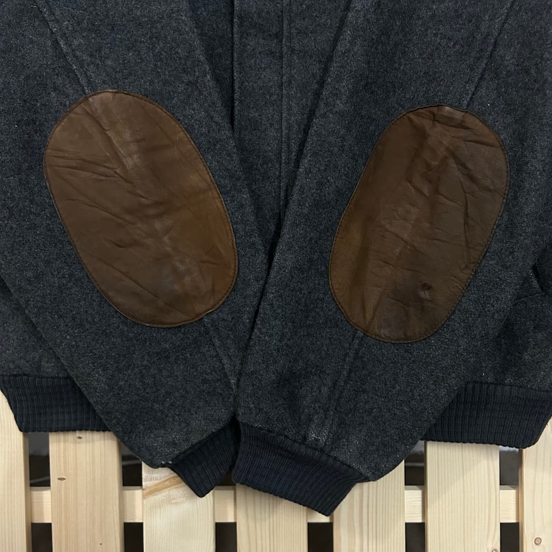 (XL) 80s 에디바우어 울 자켓 상품이미지6