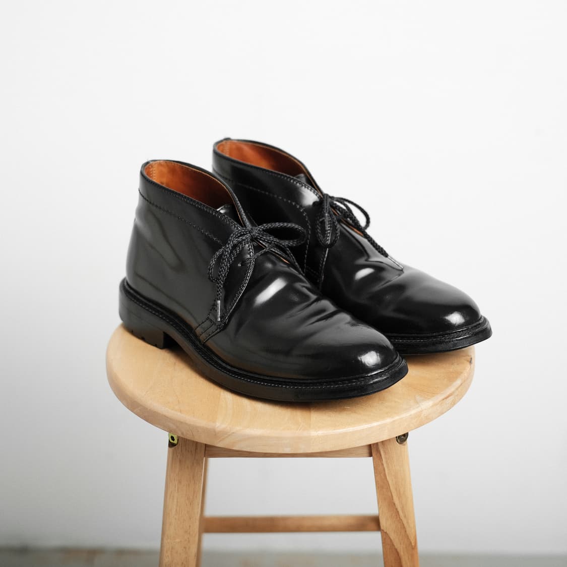 알든 1340C 6.5D(250사이즈) 블랙 쉘 코도반 처카부츠 상품이미지2